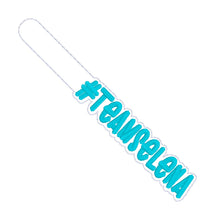 Load image into Gallery viewer, Team Selena snap tab machine embroidery design (single &amp; multi files included) DIGITAL DOWNLOAD
