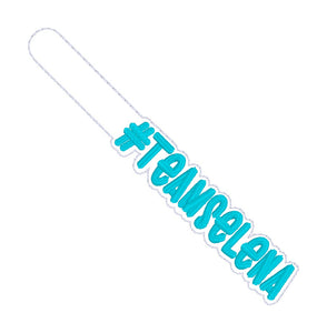 Team Selena snap tab machine embroidery design (single & multi files included) DIGITAL DOWNLOAD