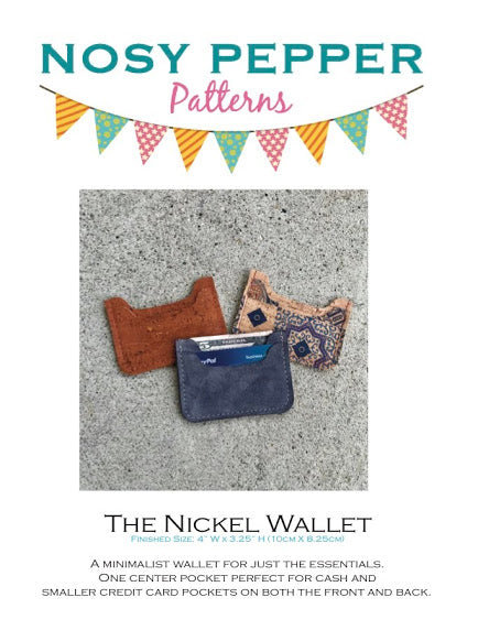 Nickel Wallet PDF pattern